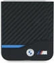 Панель BMW Carbon Blue Line для Samsung Galaxy Z Flip 6 Black (BMHCZF622NBCK) - зображення 5