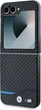 Панель BMW Carbon Blue Line для Samsung Galaxy Z Flip 6 Black (BMHCZF622NBCK) - зображення 6