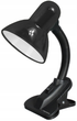 Lampa biurkowa Esperanza E27 PROCYON z klipsem Czarna (5901299943632) - obraz 1