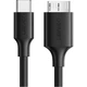 Дата кабель USB-C 3.1 to Micro USB 3.0 1.0m 3A US312 black Ugreen - изображение 4
