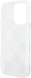 Etui DKNY Liquid Glitter Multilogo do Apple iPhone 15 Pro White (3666339271053) - obraz 5