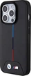 Панель BMW Quilted Tricolor MagSafe для Apple iPhone 15 Pro Black (BMHMP15L22PVTK) - зображення 2
