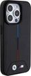 Панель BMW Quilted Tricolor MagSafe для Apple iPhone 15 Pro Black (BMHMP15L22PVTK) - зображення 4