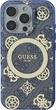 Etui Guess IML Peony On 4G Background MagSafe do Apple iPhone 16 Pro Blue (GUHMP16LH4PYEEB) - obraz 2