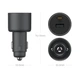 Автомобильное зарядное устройство Xiaomi Mi Car Charger 1A1C 100W (CC07ZM) Turbo Charge с кабелем 1м Чорный - изображение 6