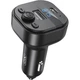 FM-трансмітер модулятор XO BCC18 Smart Bluetooth USB з дисплеєм чорний (RZN-23102683) - изображение 1