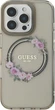 Панель Guess IML Flowers Wreath MagSafe для Apple iPhone 16 Pro Black (GUHMP16LHFWFCK) - зображення 2