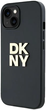 Панель DKNY Wrist Strap Stock Logo для Apple iPhone 14 Plus/15 Plus Black (3666339264741) - зображення 1