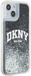 Etui DKNY Liquid Glitter Big Logo do Apple iPhone 13/14/15 Black (3666339270759) - obraz 4
