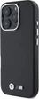 Панель BMW M Smooth Full Wrapped Metal MagSafe для Apple iPhone 16 Pro Black (BMHMP16L23PMWK) - зображення 2
