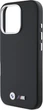Панель BMW M Smooth Full Wrapped Metal MagSafe для Apple iPhone 16 Pro Black (BMHMP16L23PMWK) - зображення 6