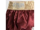 Шорти для тайського боксу VENUM Muay Thai Shorts Classic XL бордовий/золотий (4739) - изображение 6