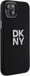 Etui DKNY Wrist Strap Stock Logo do Apple iPhone 13/14/15 Black  (3666339264734) - obraz 4