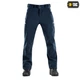 Штани M-Tac Soft Shell Winter Dark Navy Blue XS 20306015-XS - изображение 2