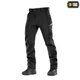 Штани M-Tac Soft Shell Winter Black XS 20306002-XS - зображення 2