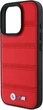 Панель BMW M Perforated And Stitched Line MagSafe для Apple iPhone 16 Pro Red (BMHMP16L23PUSPR) - зображення 6