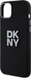 Etui DKNY Liquid Silicone Metal Logo do Apple iPhone 13/14/15 Black (3666339265298) - obraz 5