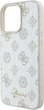 Etui Guess Peony Script Logo MagSafe do Apple iPhone 16 Pro White (GUHMP16LPGPYSH) - obraz 6