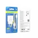 Сетевое зарядное устройство Borofone BA72A Spring QC3.0/18W White +кабель Micro - изображение 3