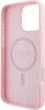 Etui Guess Peony Script Logo MagSafe do Apple iPhone 16 Pro Pink (GUHMP16LPGPYSP) - obraz 7