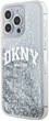 Etui DKNY Liquid Glitter Big Logo do Apple iPhone 15 Pro Max White (3666339270926) - obraz 2