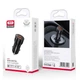 Зарядний пристрій автомобільний XO CC48 2USB / 2.4A +кабель MicroUSB black - зображення 4