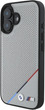 Панель BMW M Perforated Tricolor Line MagSafe для Apple iPhone 16 Gray (BMHMP16S23PUPDG) - зображення 2