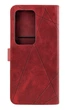 Чехол книжка Business Leather Claps для Xiaomi Redmi 15 4G EU (EU version код модели 25062RN2DE) 171mm с подставкой красный - изображение 2