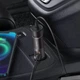 Зарядний пристрій автомобільний Baseus CCBT-C0G Fast Charge Cigarette Lighter Expansion/USB/Type-C/120W Gray - зображення 3