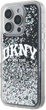 Etui DKNY Liquid Glitter Arch Logo do Apple iPhone 16 Pro Black (3666339336288) - obraz 2
