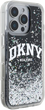 Etui DKNY Liquid Glitter Arch Logo do Apple iPhone 16 Pro Black (3666339336288) - obraz 4