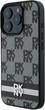 Панель DKNY Checkered Pattern & Printed Stripes для Apple iPhone 16 Pro Max Black (3666339334130) - зображення 2