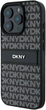 Панель DKNY Texture Pattern Tonal Stripe для Apple iPhone 16 Pro Max Black (3666339333331) - зображення 2