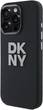 Панель DKNY Liquid Silicone Metal Logo для Apple iPhone 16 Pro Max Black (3666339334734) - зображення 2