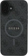 Панель Guess 4G Ring Classic Logo MagSafe для Apple iPhone 16 Plus Black (GUHMP16MG4GFRK) - зображення 2