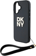Панель DKNY Wrist Strap Stock Logo для Apple iPhone 16 Black (3666339334543) - зображення 5