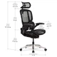 Крісло Mealux S202 Air Black (арт. HF-S202 M/B) - изображение 3