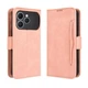 Чохол-книжка з кишеньками Deexe Wallet Stand для TECNO Spark 40 - Pink - зображення 1