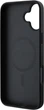 Etui Guess Saffiano Classic Logo MagSafe do Apple iPhone 16 Plus Black (GUHMP16MPSAHMCK) - obraz 7