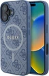 Etui Guess 4G Ring Classic Logo MagSafe do Apple iPhone 16 Blue (GUHMP16SG4GFRB) - obraz 1
