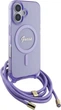Etui Guess Crossbody Cord Script MagSafe do Apple iPhone 16 Purple (GUHMP16SHCTSGNSU) - obraz 3