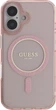 Etui Guess IML Glitter Circle MagSafe do Apple iPhone 16 Pink (GUHMP16SHFGEREP) - obraz 2