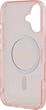 Etui Guess IML Glitter Circle MagSafe do Apple iPhone 16 Pink (GUHMP16SHFGEREP) - obraz 7