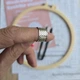 Полный набор водорастворимых трафаретов для вышивки Сашико (4 шт. А4) | Включает пяльцы, наперсток и инструменты. SET-3 - изображение 6