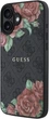 Etui Guess 4G Flowers Print MagSafe do Apple iPhone 16 Black (GUHMP16SP4ROPEMCK) - obraz 3