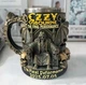 Ozzy Osbourne The Final Performance 3D кружка с черепом, памятная кружка Оззи Осборн объём 300 мл - изображение 2