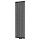 Дизайнерський вертикальний радіатор Irsap Arpa23 1 2020x606 Black - изображение 1