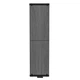 Дизайнерський вертикальний радіатор Irsap Arpa23 1 2020x606 Black - изображение 2