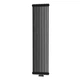 Дизайнерський вертикальний радіатор Irsap Tesi 3 Cod.50 2000x450 Black - изображение 2