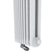 Дизайнерський горизонтальний радіатор Irsap Tesi 2 K25 565x810 White - изображение 2